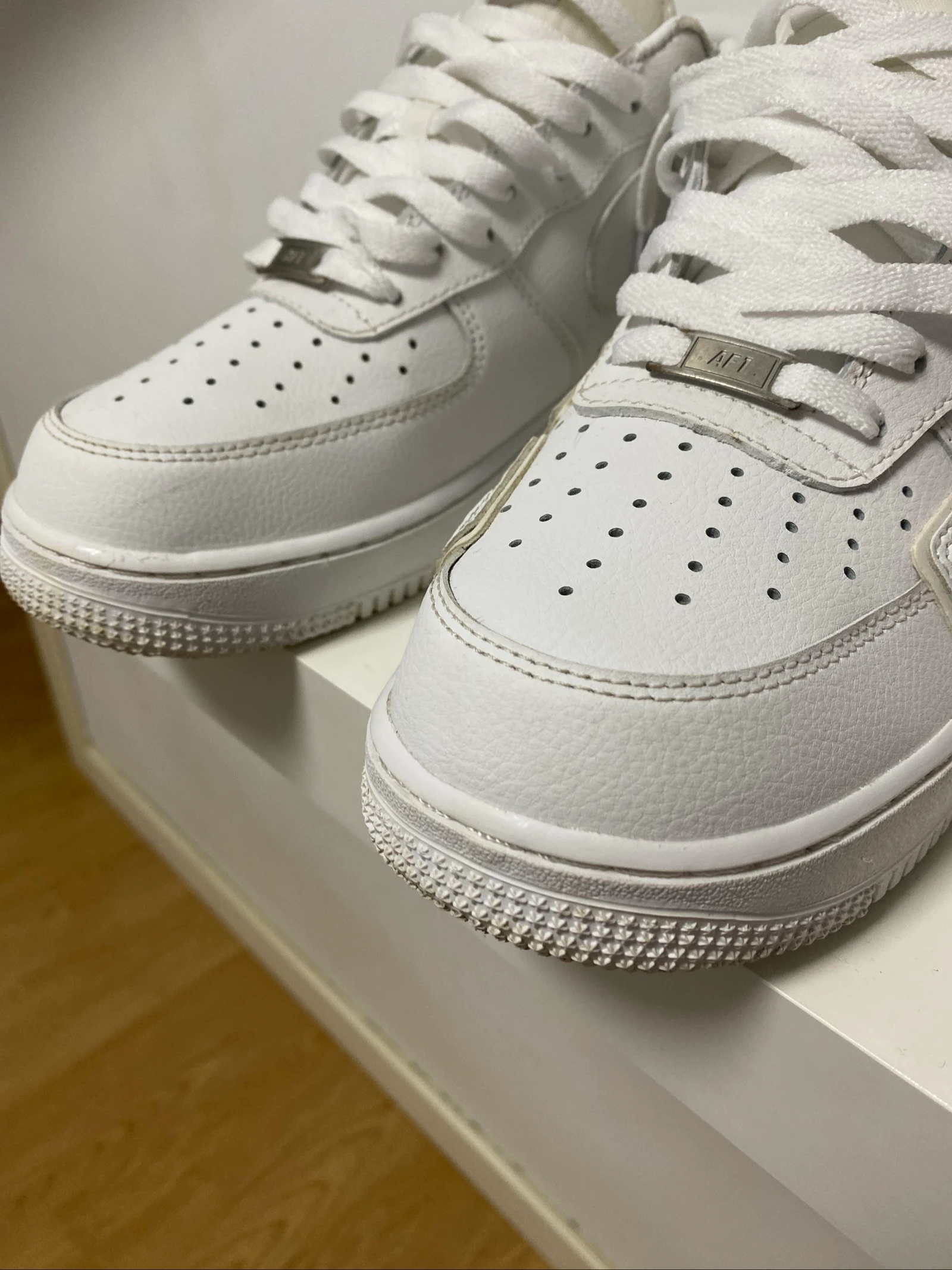 Nike Air Force 1 Low White Reflective – Maat 43 – Zeer goede staat – photo 8